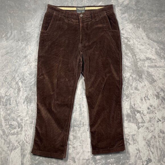 Mountain Khakis Brown Corduroy Pants Mens 38x30 Mid‎ Weight - Picture 1 of 9